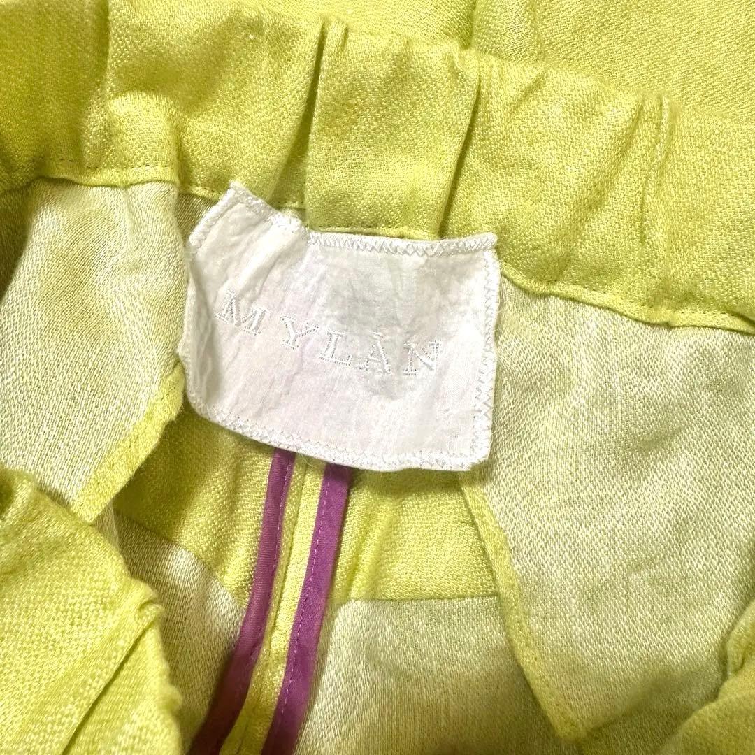 【美品】完売品 ワンショルダーリボン セットアップ シトリン マイラン 【美品】完売品 ワンショルダーリボン セットアップ シトリン マイラン