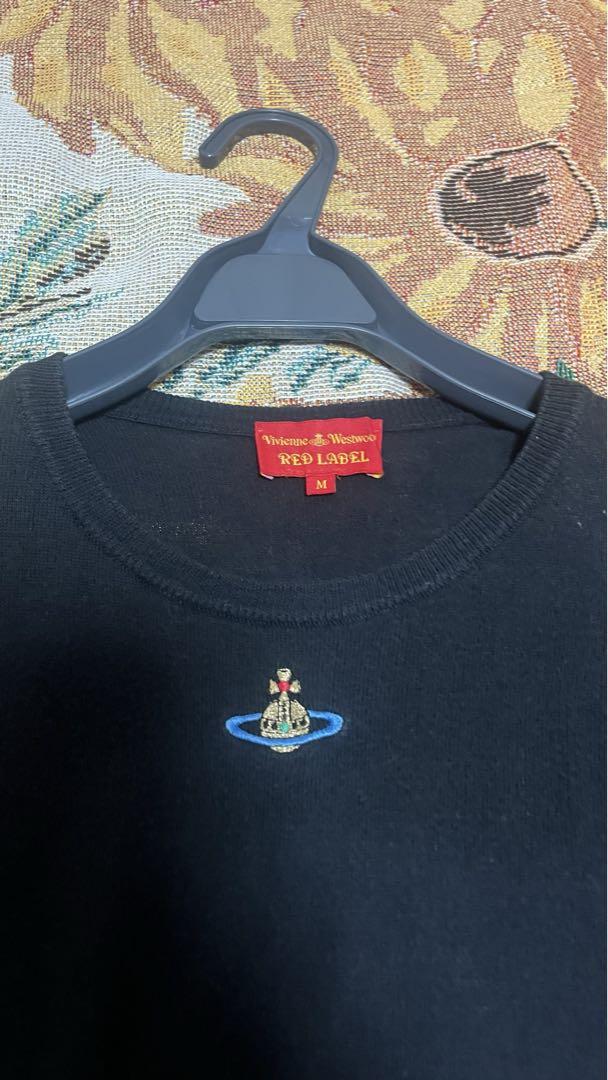 【再再値下げ】 Vivienne Westwood 7分袖 ニット ブラック