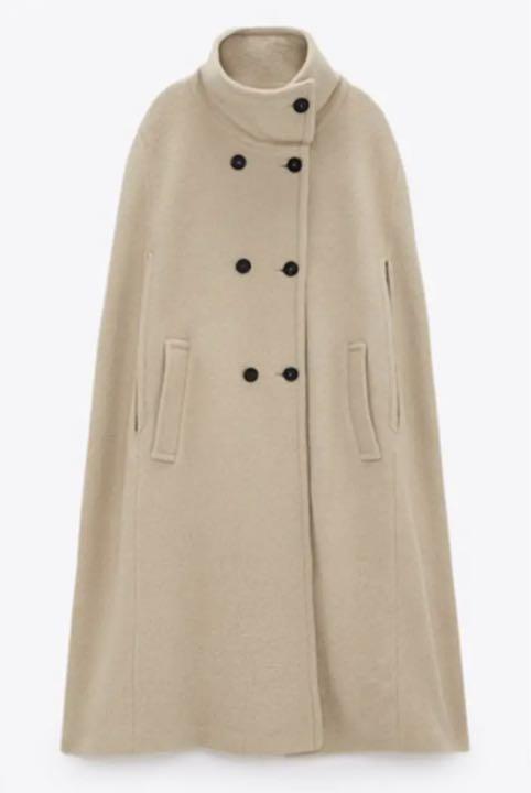 ニットケープコート - グレー | ZARA Japan / 日本