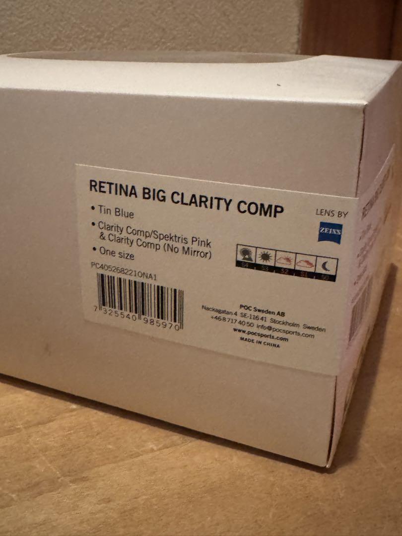 値下げ！　POC RETINA BIG CLARITY COMP