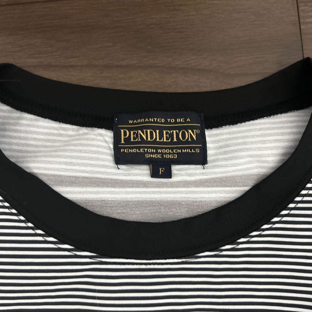 【2025A/W新作★送料無料】 Pendleton ストライプ ノースリーブ ロングワンピース - メルカリ ワンピース