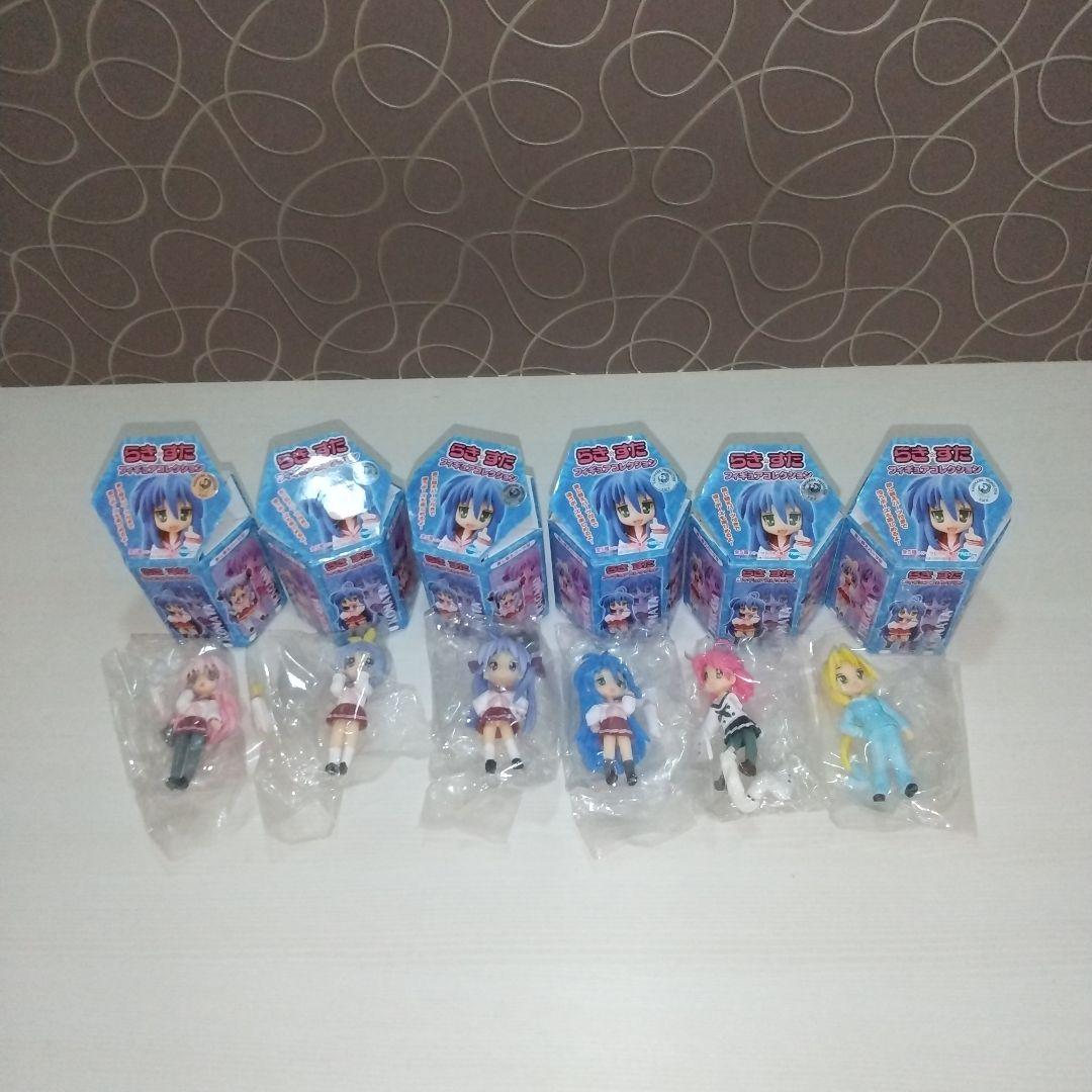 らき☆すた フィギュア 未開封 5/6点未開封】らき☆すた フィギュアコレクション