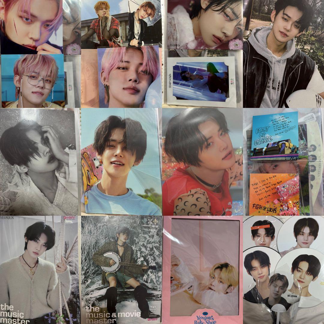 TXT トゥバ ヨンジュン トレカ うちわ まとめ売り - メルカリ