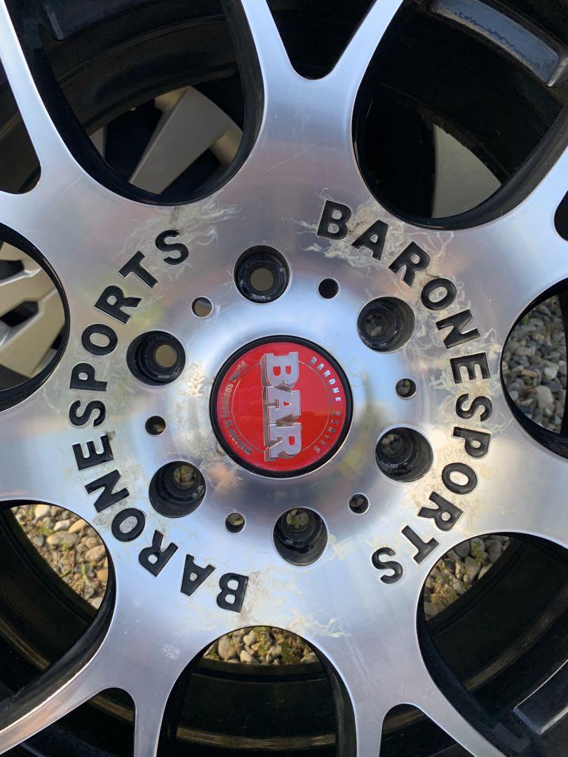 FABULOUS BARONE MC-7 19インチ　ハイエース　4本セット