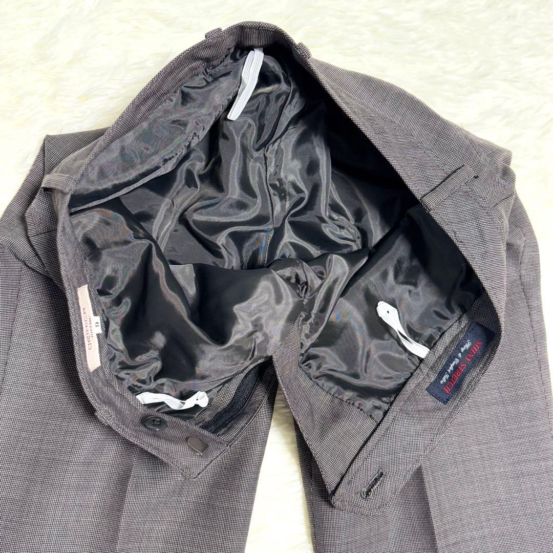 【極美品】オリヒカ ライム パンツ スーツ セットアップ ストレッチ 千鳥柄