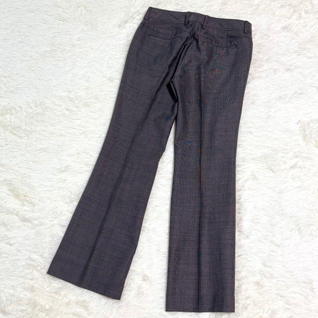 【極美品】オリヒカ ライム パンツ スーツ セットアップ ストレッチ 千鳥柄