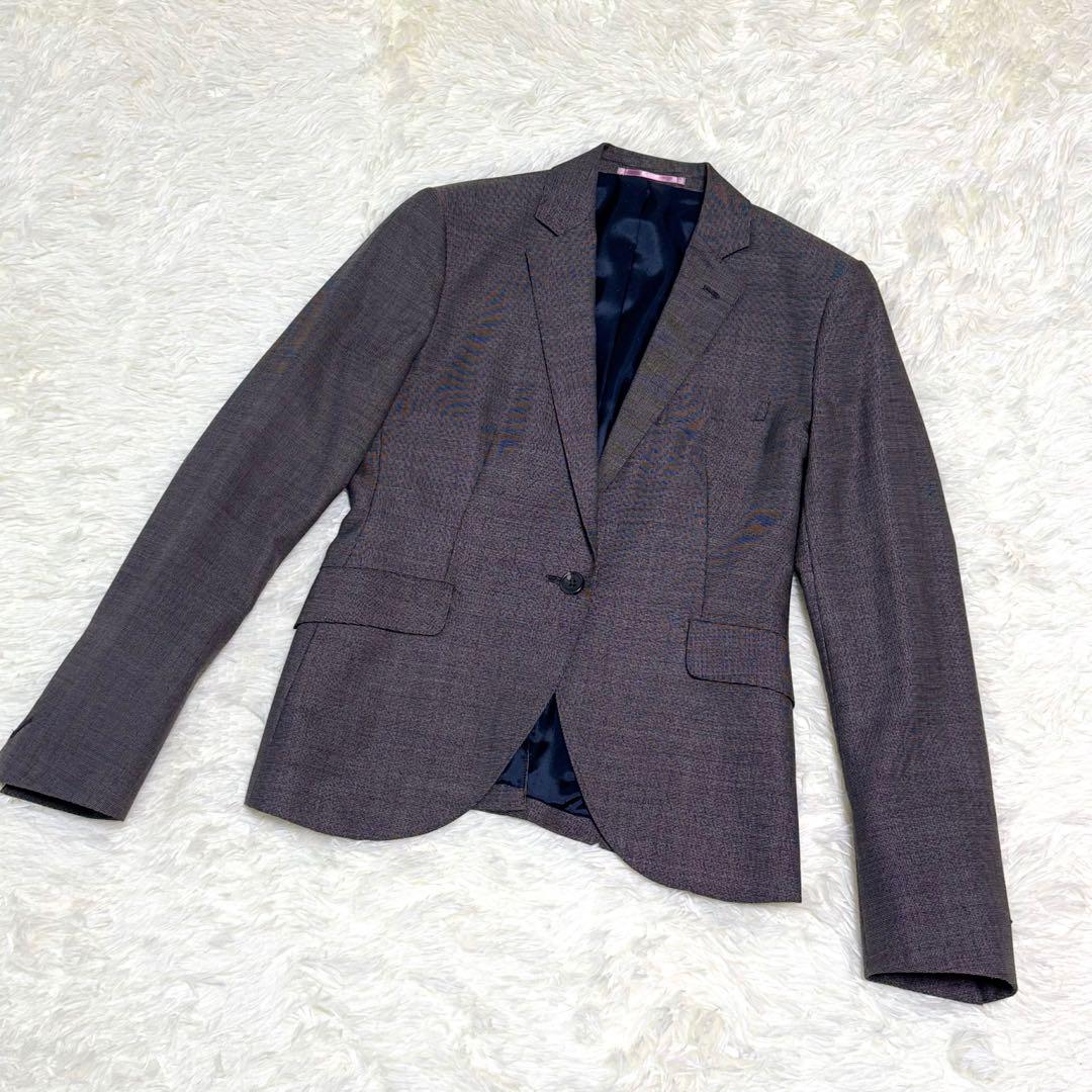 【極美品】オリヒカ ライム パンツ スーツ セットアップ ストレッチ 千鳥柄