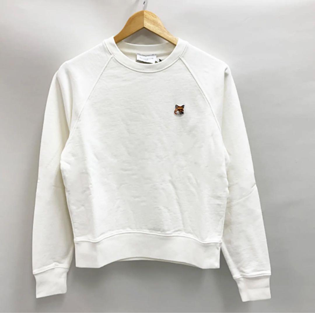 メゾンキツネ FOX HEAD PATCH スウェット ECRU XS