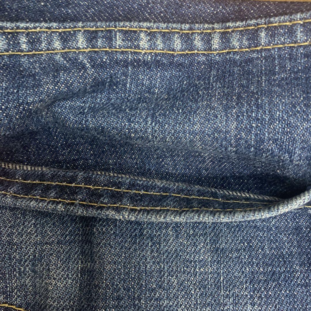 中古 90s Levi's 702XX BIGE 復刻 デニムパンツ - メルカリ