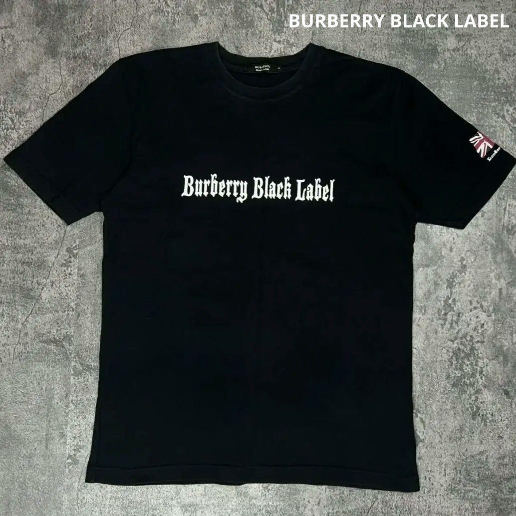 【希少デザイン】BURBERRY BLACK LABEL ロゴTシャツ サイズ3