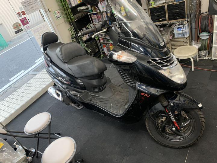 sym 低走行 injection 実動車 草加市　RV125efi
