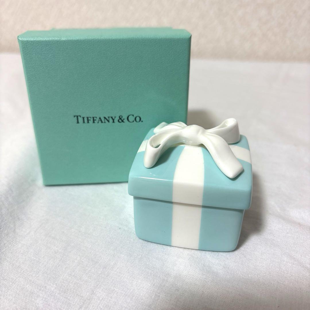 Tiffany&Co ティファニー ブルーリボンボックス アクセサリーケース