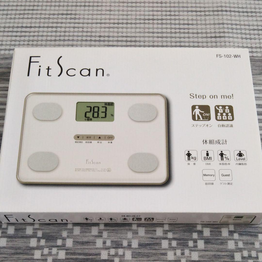 【SIN様専用】新品・未使用 体重計 体脂肪計 TANITA FS-102-WH