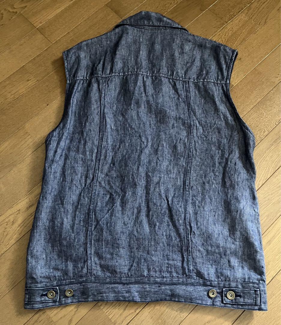 6(ROKU) ASA DENIM MOTIF VEST デニムベスト - メルカリ