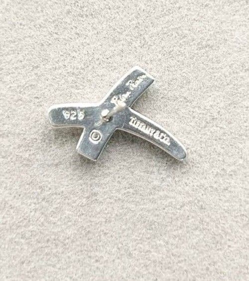 Tiffany & Co. シルバー X型ピアス Tiffany & Co. シルバー X型ピアス