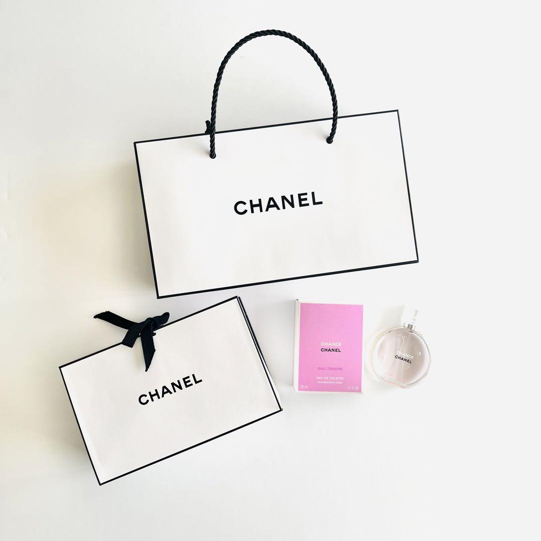 CHANEL CHANCE 香水 パッケージ、ショッパー付き