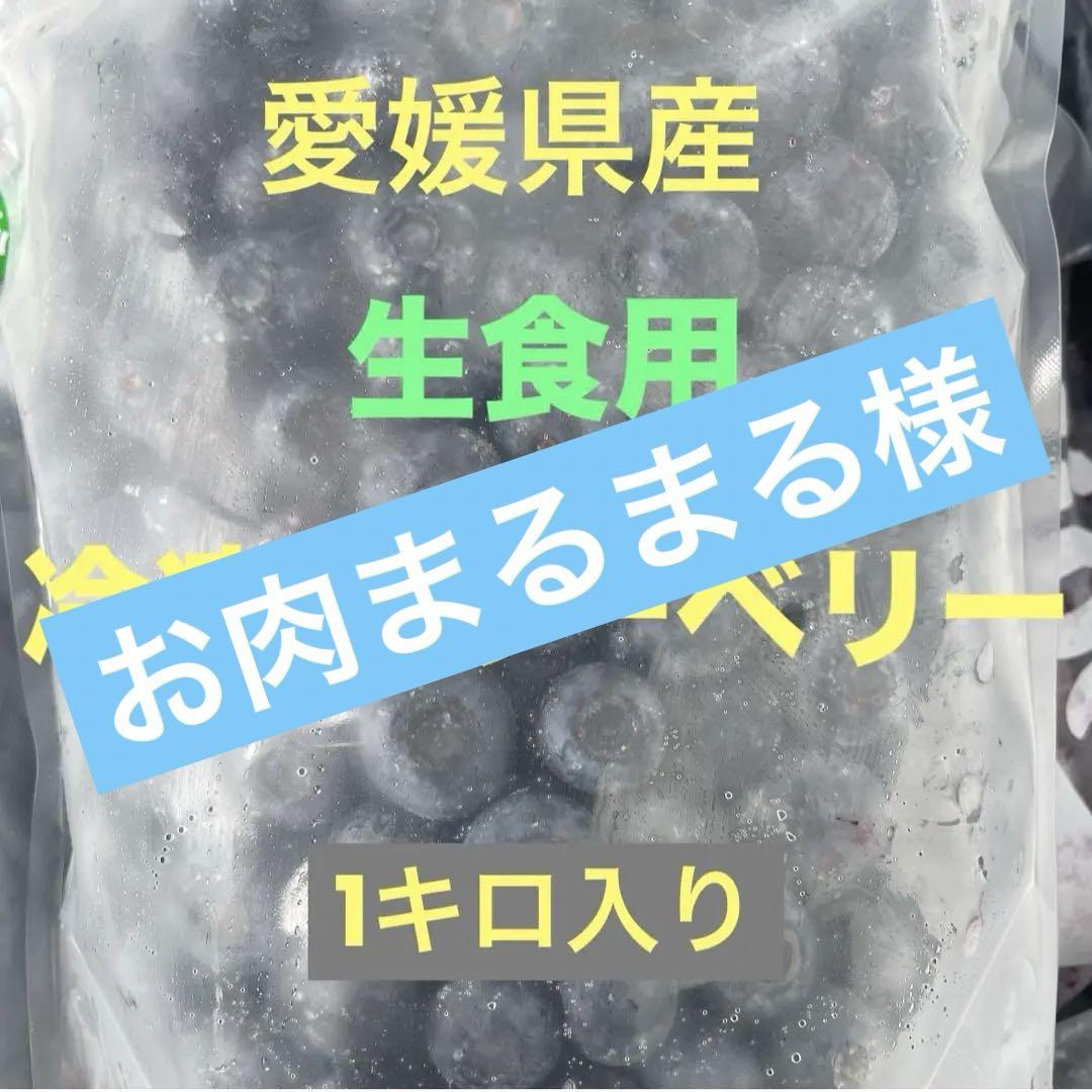 冷凍ブルーベリー　生食用　1キロいつもありがとうございます♪