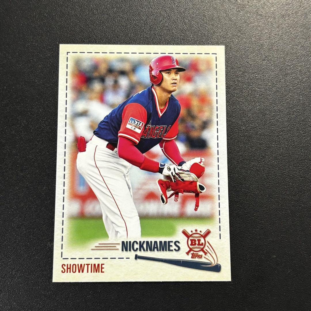 大谷翔平 2019 Topps Big League MLBカード - メルカリ