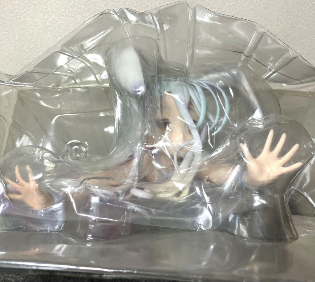 箱付❗️ノーゲーム・ノーライフ 白 バニー フィギュア 12cm