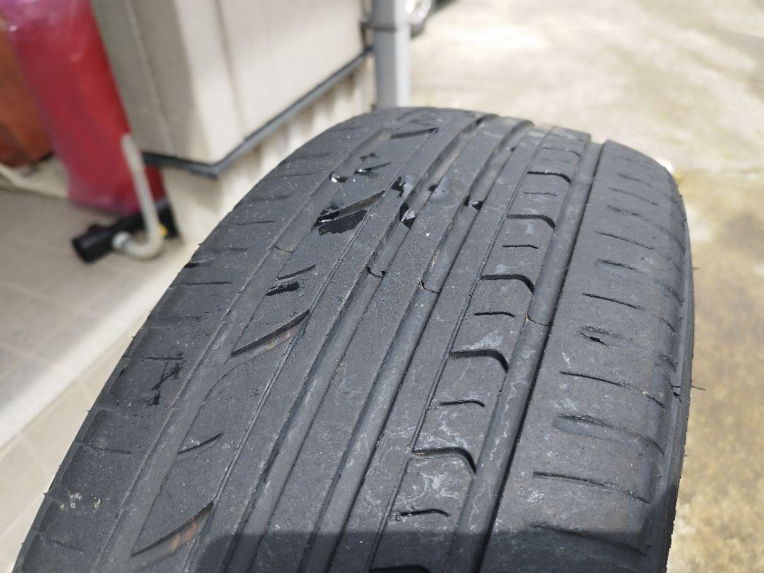 トヨタ純正　アルミタイヤセット　205/60R16　SAI