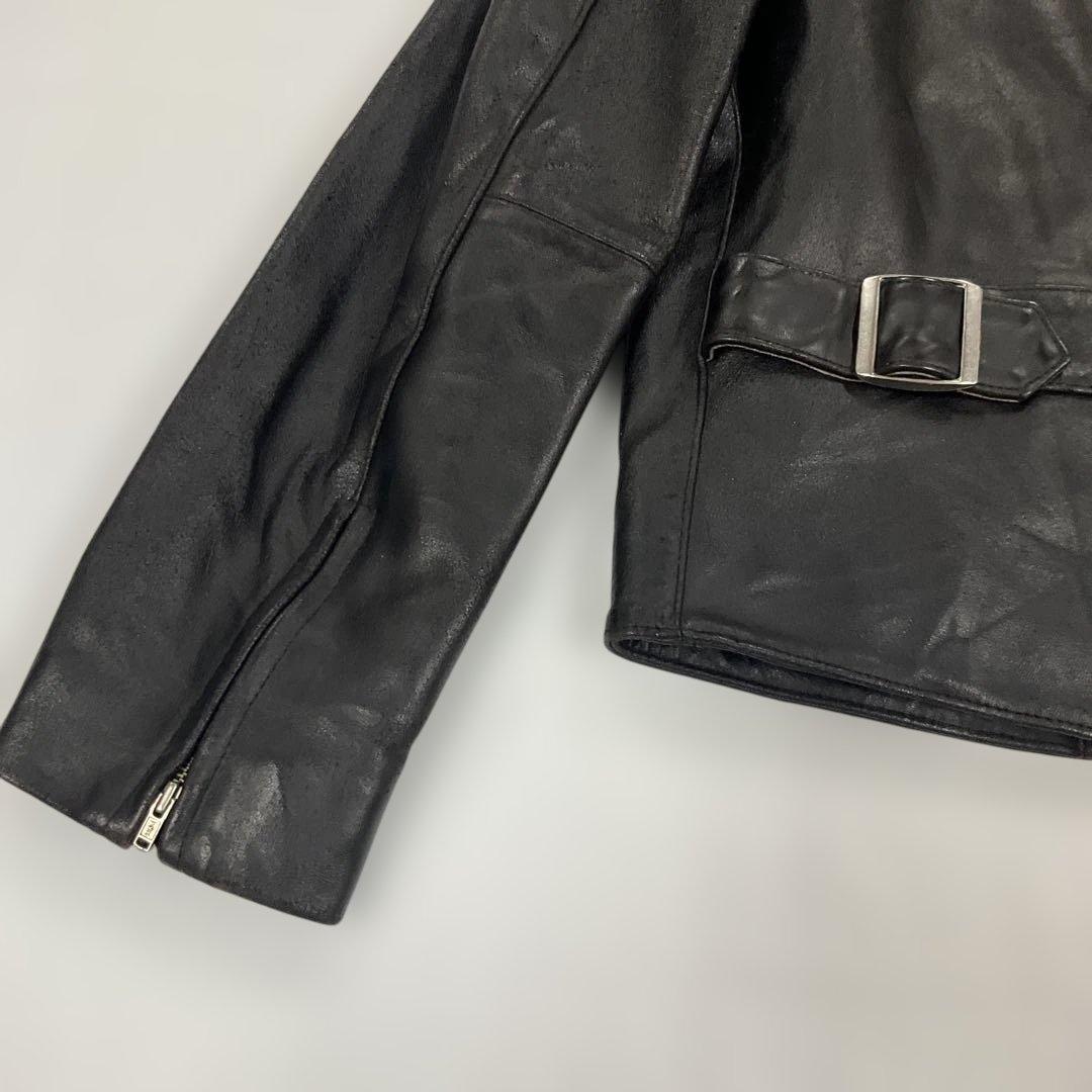 【Old GAP】 GAP BLUE JEANS レザージャケットS #Z10 【Old GAP】 GAP BLUE JEANS レザージャケットS #Z10