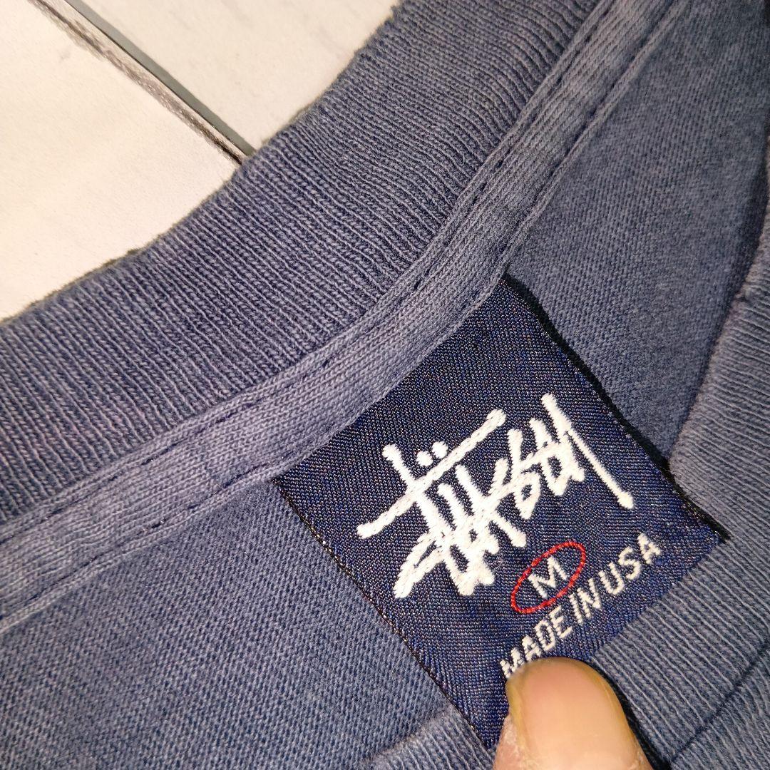 コレクター必見！希少USA製◇STUSSY◇ステューシー◇М◇ロンT