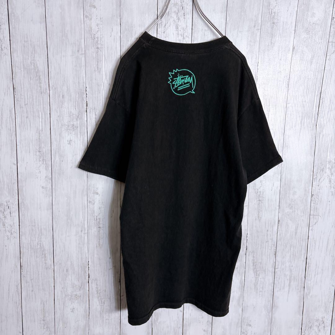 【お宝古着】00s オールドステューシー シャドーマン DJ Tシャツ