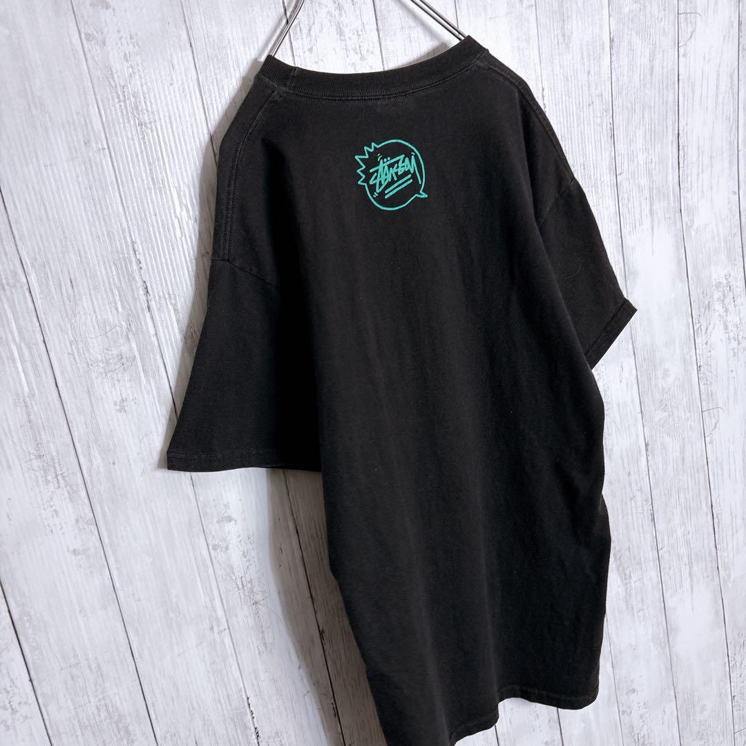【お宝古着】00s オールドステューシー シャドーマン DJ Tシャツ