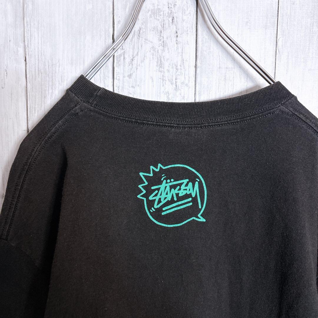 【お宝古着】00s オールドステューシー シャドーマン DJ Tシャツ