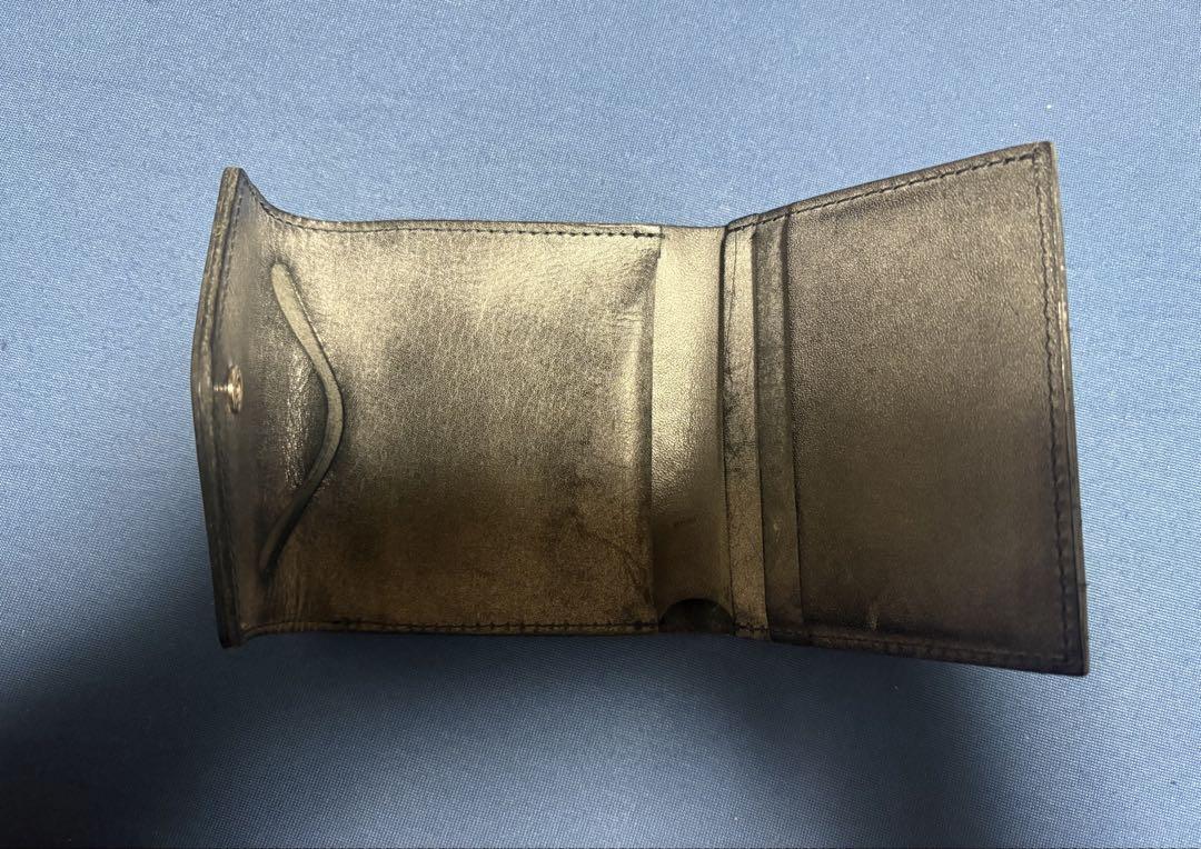Hender Scheme flap wallet三つ折り財布 ブラック