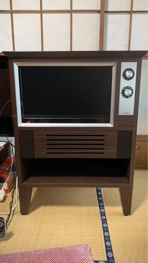 EREO レトロ調液晶テレビ　激レア　NFKT19-001