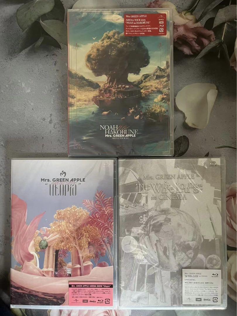 Mrs.GREEN APPLE通常版 《Blu-ray》3作品。 4,845円