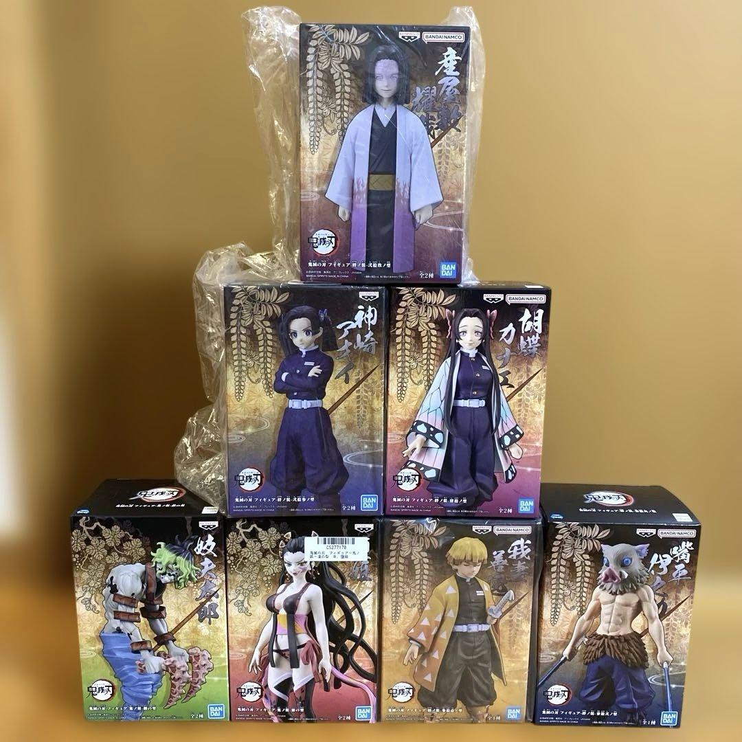 数々の賞を受賞 鬼滅の刃 絆ノ装 鬼ノ装 フィギュア 7体セット まとめ売り コミック・アニメ