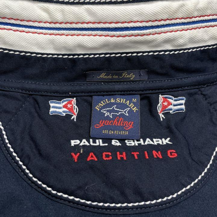 DA295◯ アノラック スウェットシャツ VBtGf-m14462502597 PAUL&SHARK ハーフジップ 100%新品