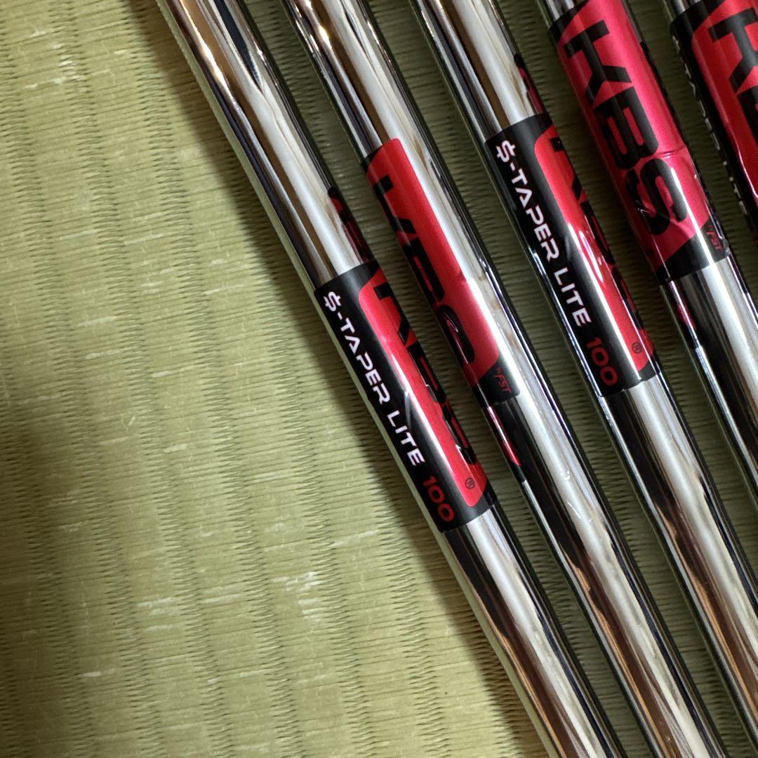 KBS S-TAPER LITE アイアン用シャフト 【＃5〜W】6本セット