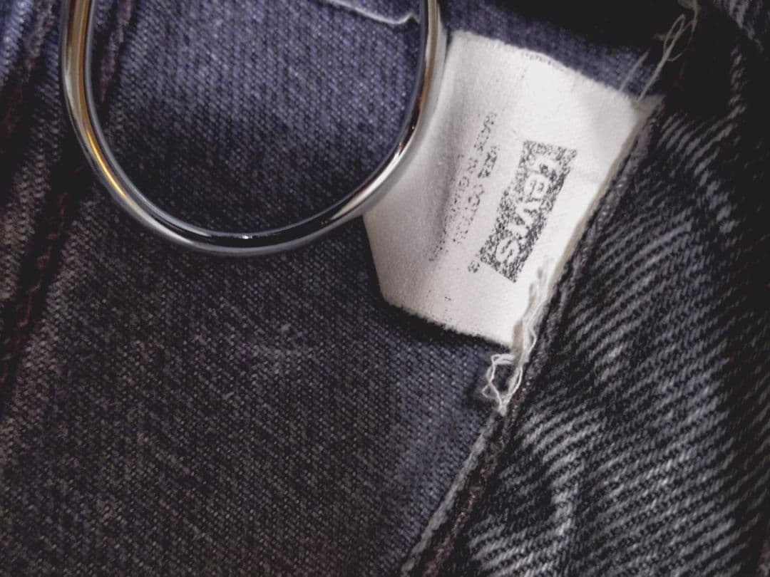 00s Levi's 501 ブラックデニム　グアテマラ製