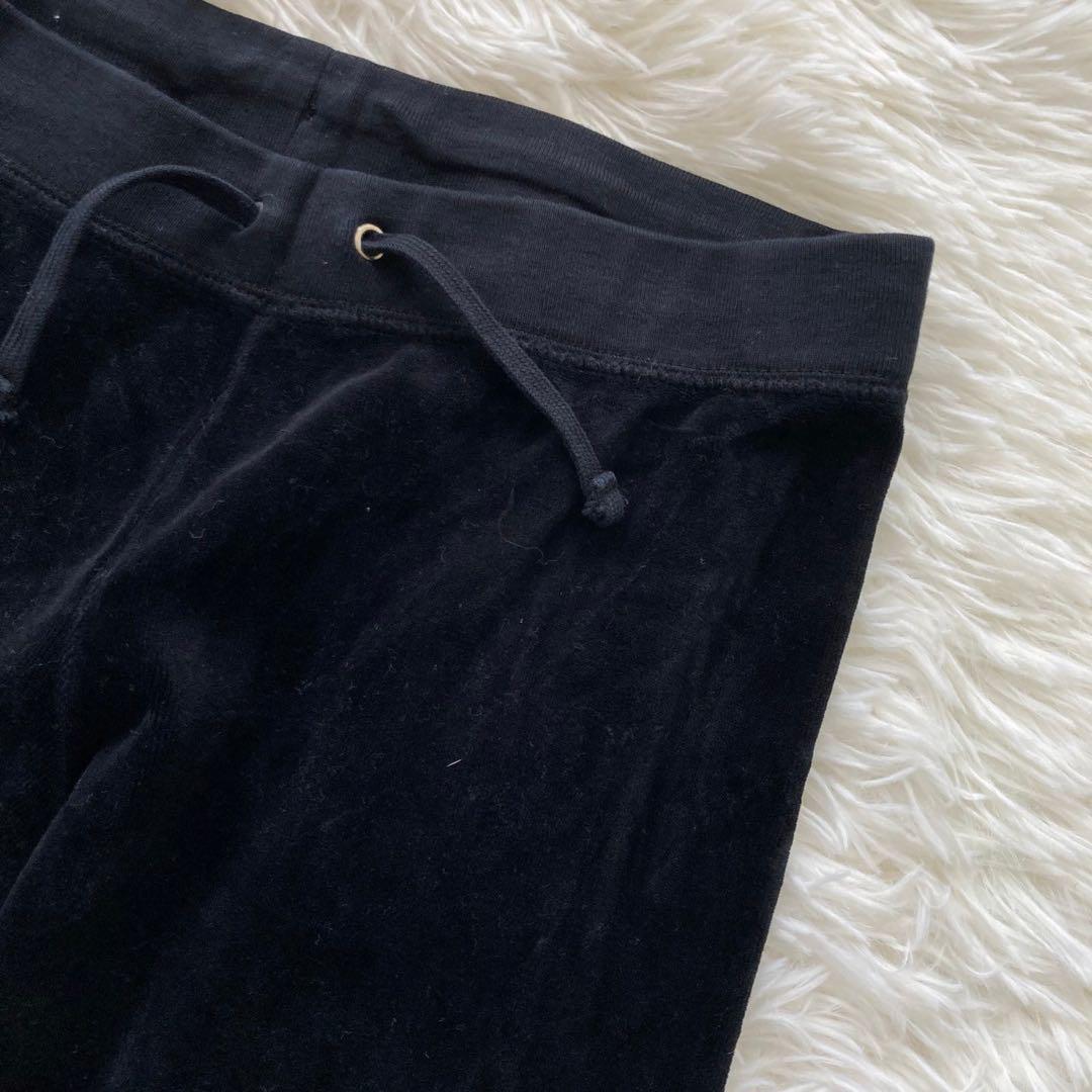 JUICY COUTURE ベロアジャージセットアップ ブラック