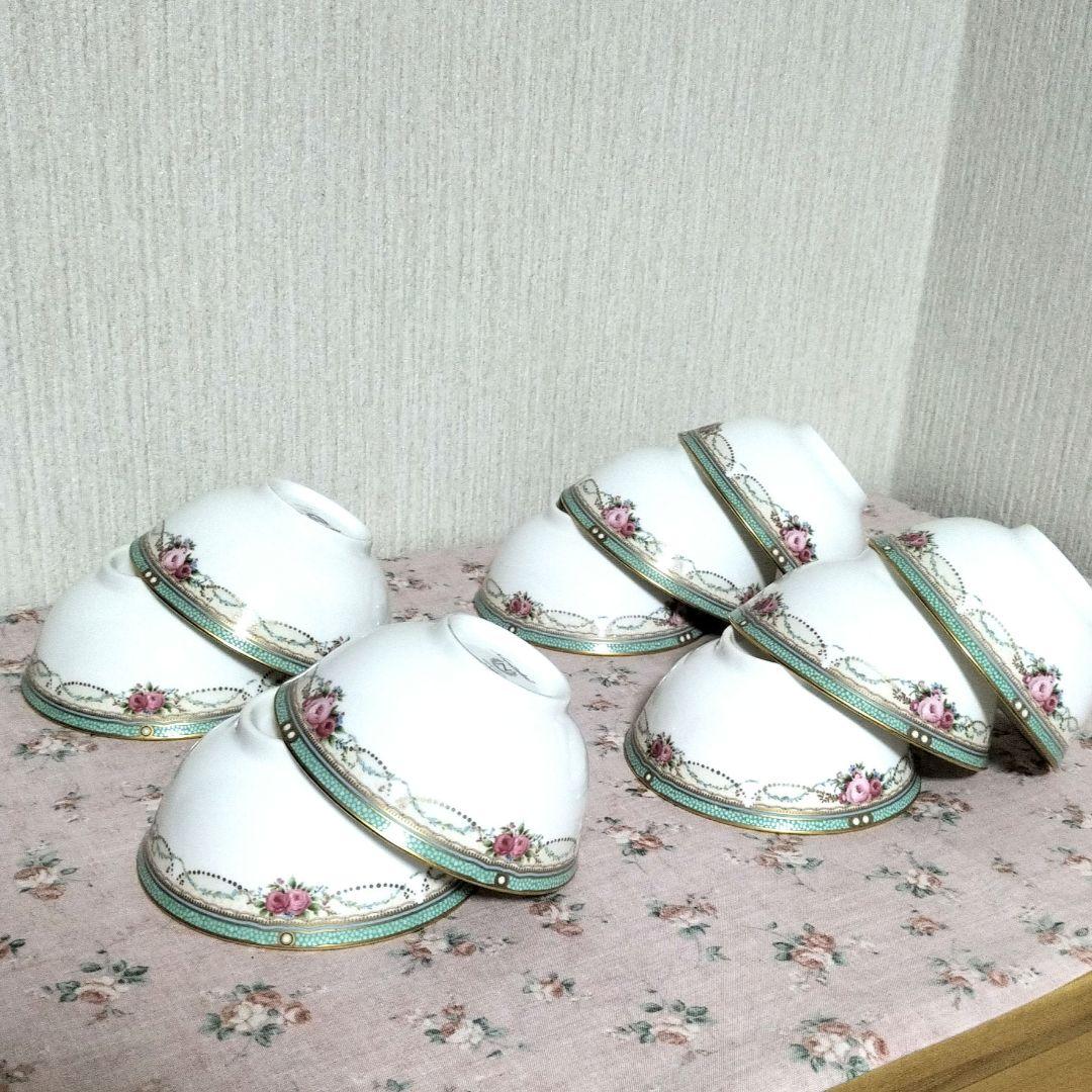 ★Noritake★パレスローズ　サラダボウル10客セット　希少