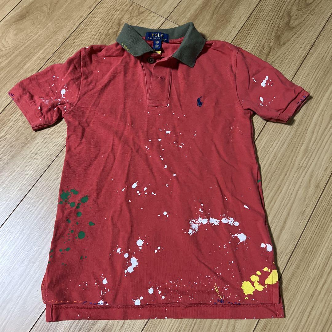 POLO Ralph Laurenペイントスプラッシュ ポロシャツ POLO RALPH LAUREN ペイントスプラッシュ ポロシャツ S(8