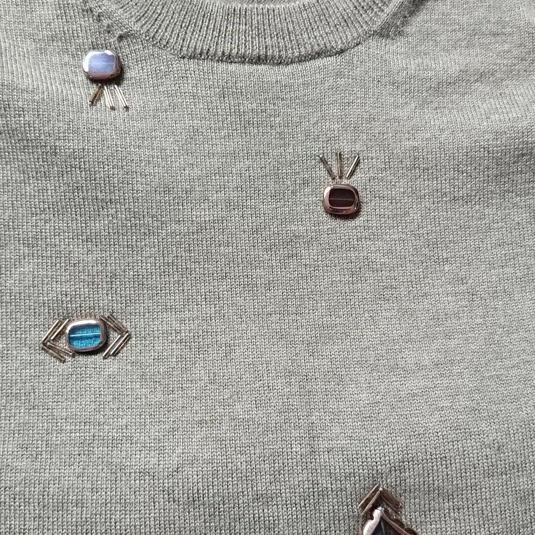 3.1 Phillip Lim ビジューニットワンピースXS