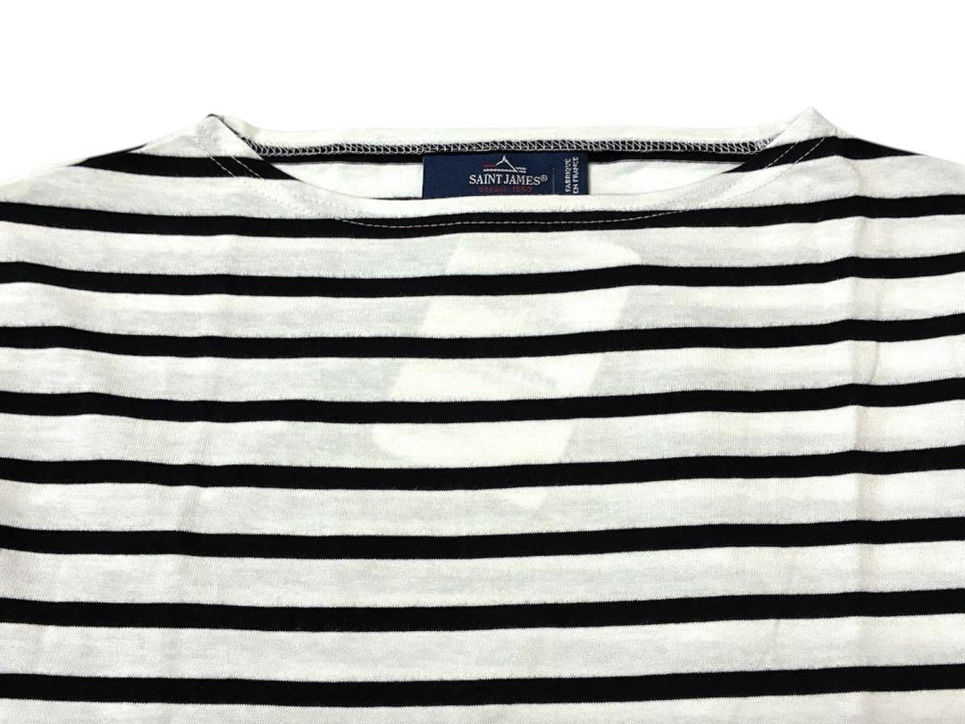 【新品タグ付き】SAINT JAMES 人気 ボーダー ピリアック T3