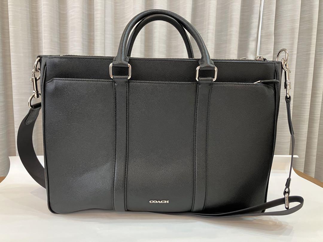 買い誠実 値下げしました coach コーチ ビジネスバッグ 2way レザー