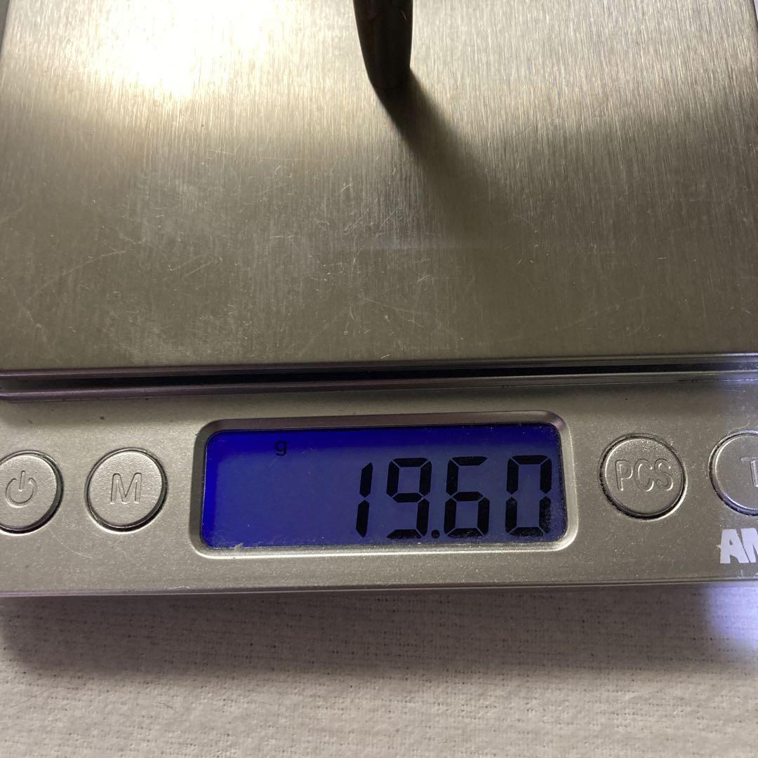 超美品　モデル不明　タングステンバレル　19.6g