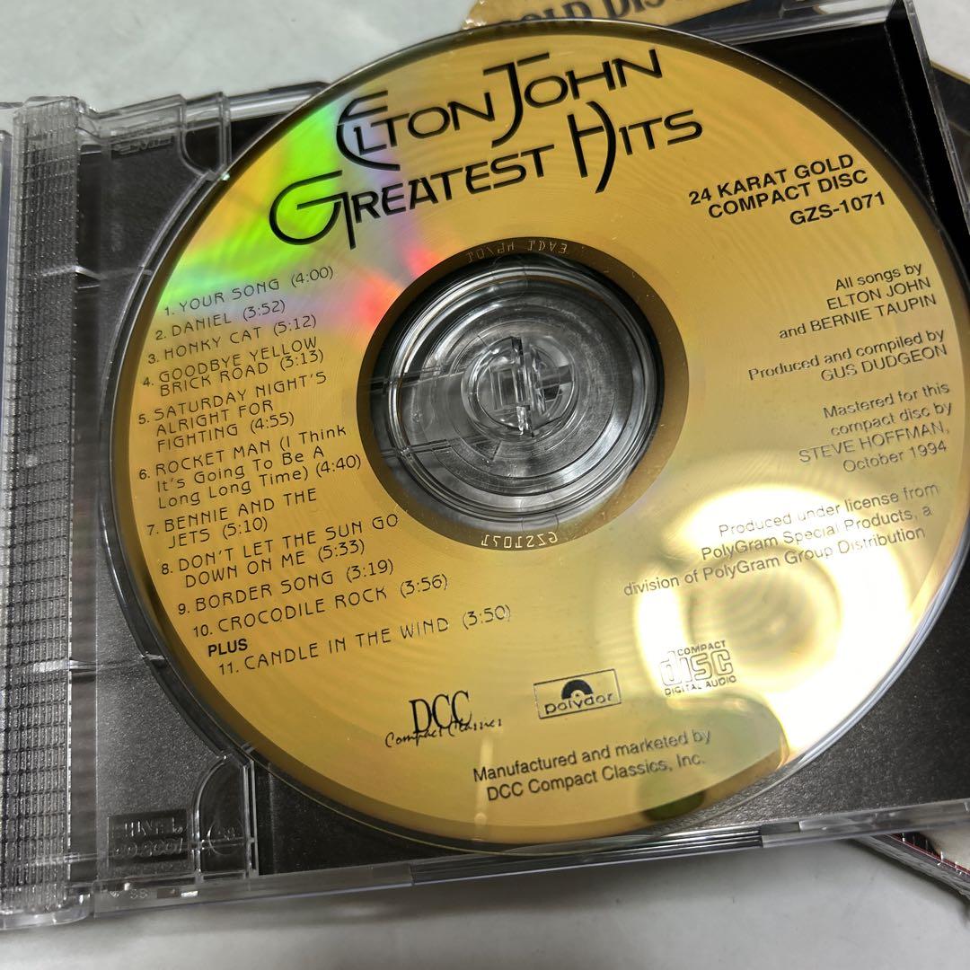 Elton John Greatest Hits DCC 24KT Gold CD GZS-1071