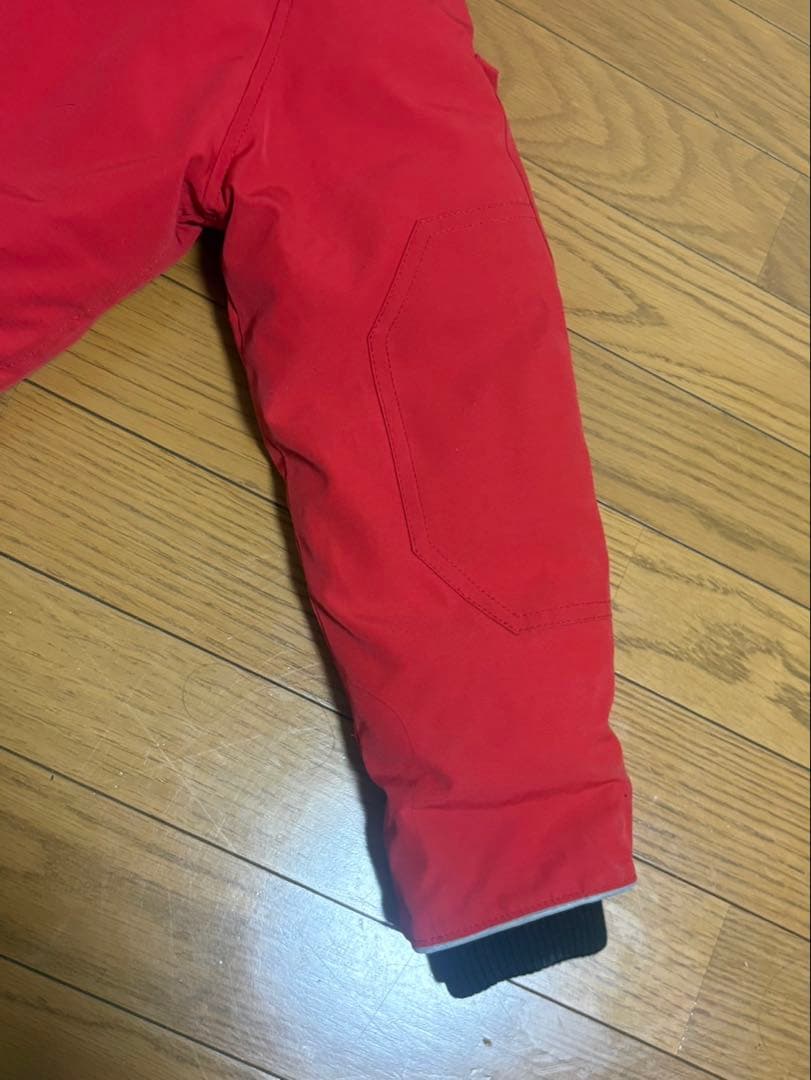 CANADA GOOSE 赤 ダウンジャケットXS SS CANADA GOOSE KANDAIZUMI_COM