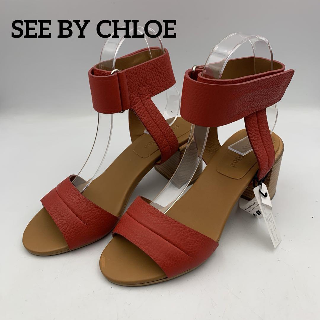 See by Chloé シーバイクロエ アンクルストラップ サンダル 36