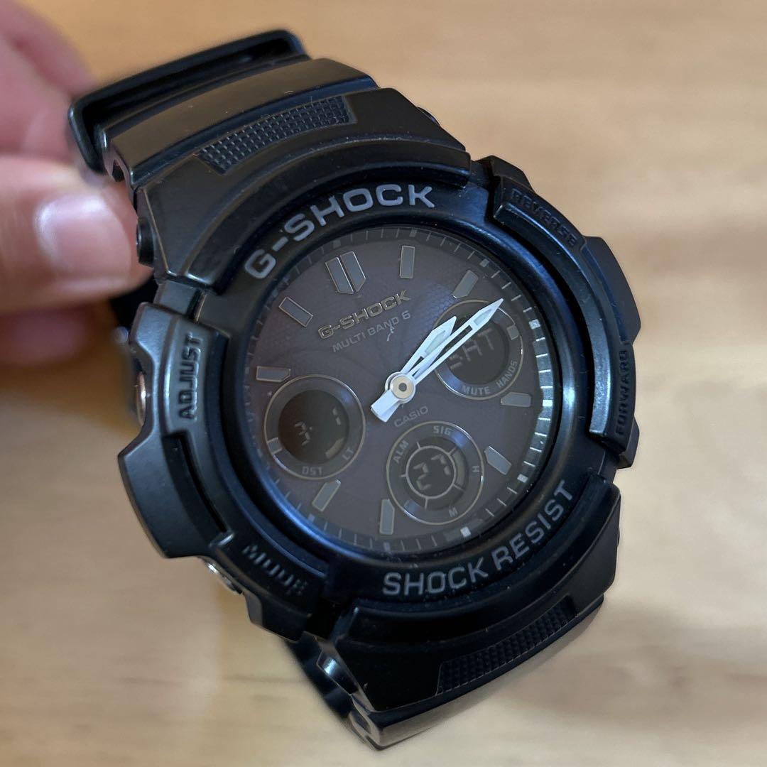 G-SHOCK AWG-M100B ソーラー　腕時計