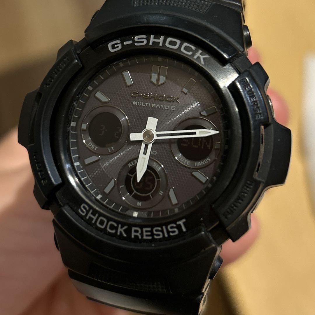 G-SHOCK AWG-M100B ソーラー　腕時計