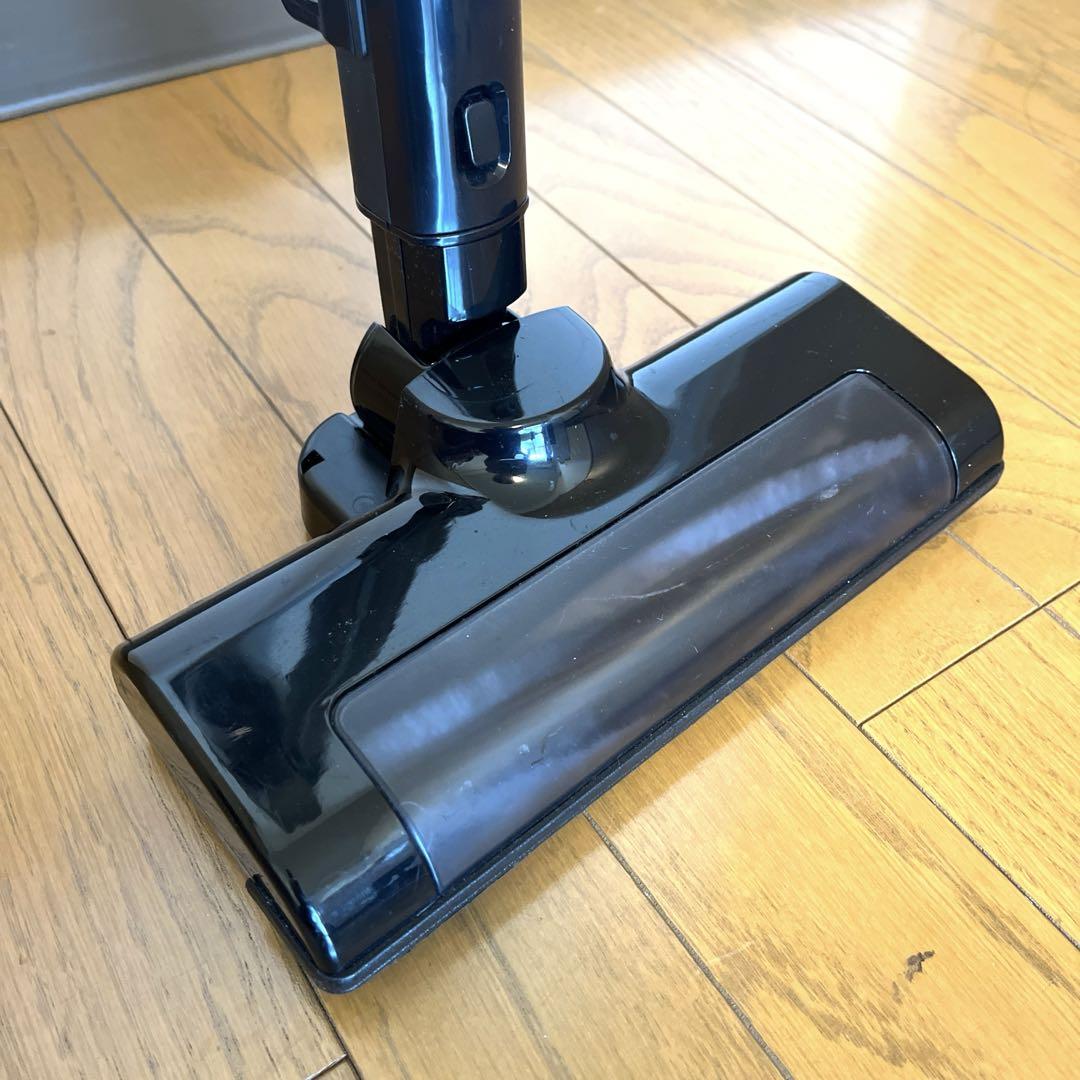 【美品】アイリスオーヤマ　充電式サイクロンクリーナー SCD-184P-B