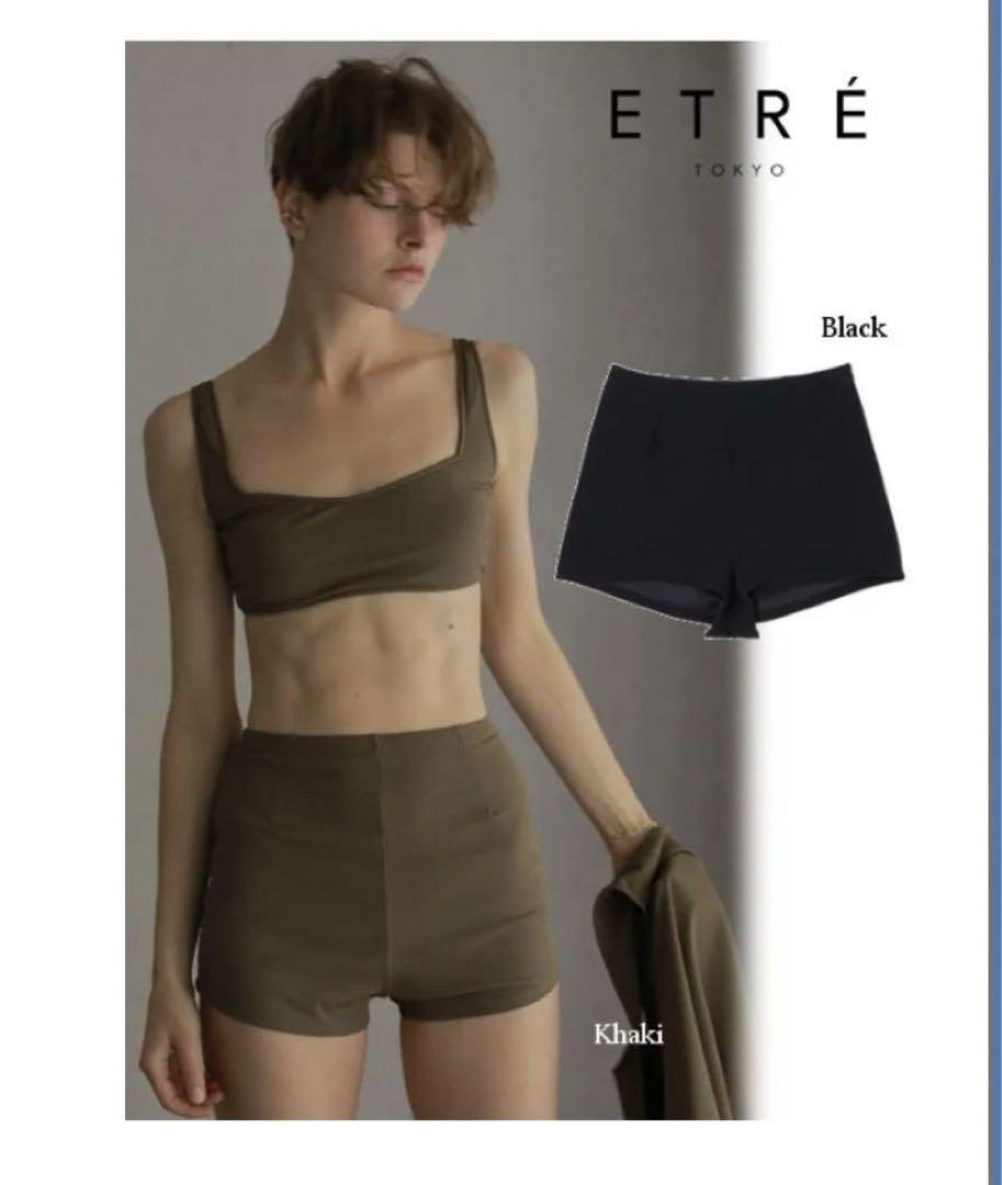 etretokyo カバーアップショートパンツ　新品タグ付き